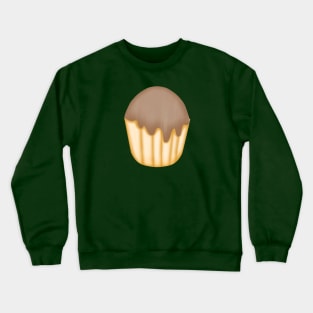 Cute chocolate cupcake. Crewneck Sweatshirt